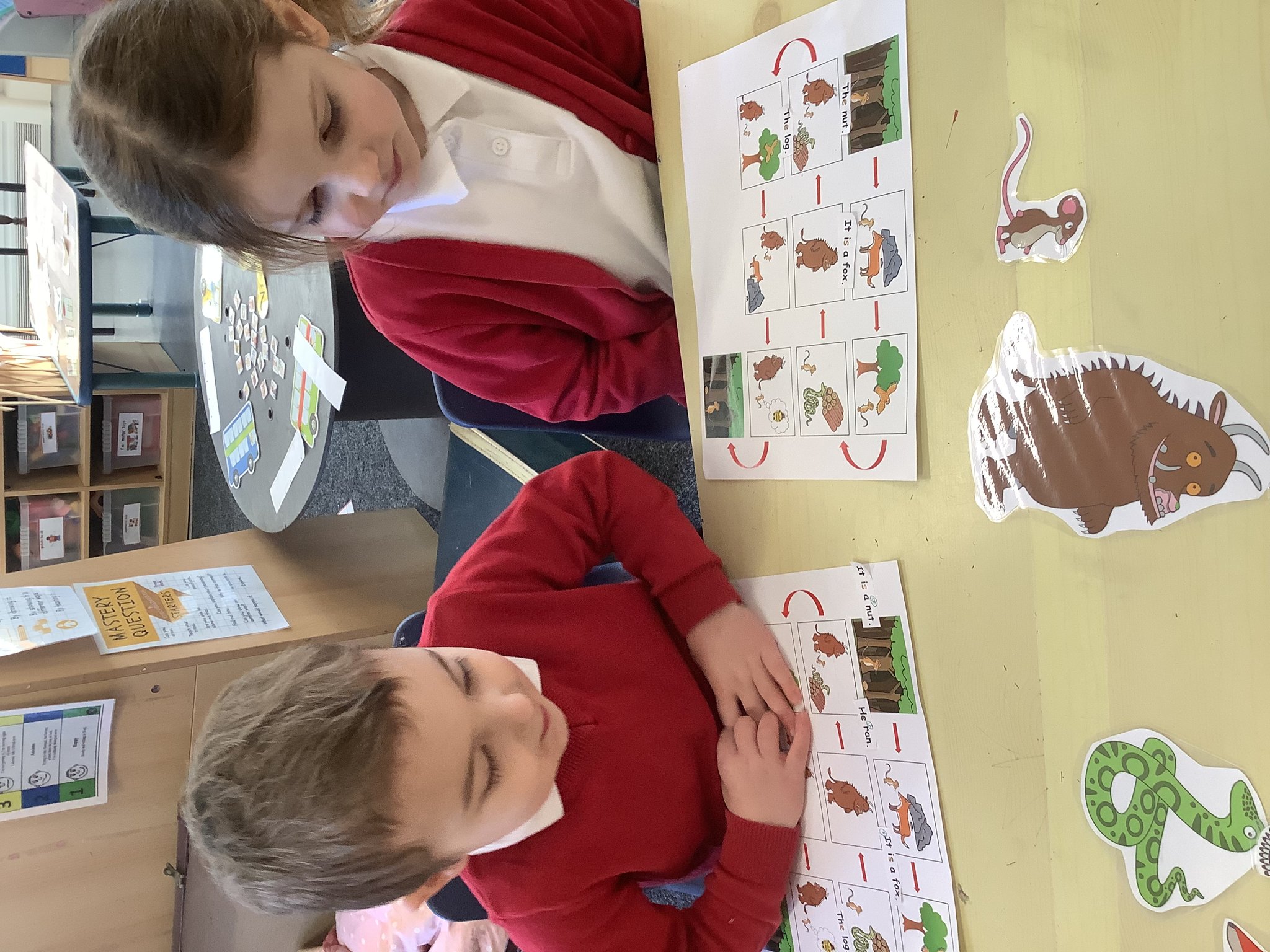 Image of Retelling the story of the Gruffalo!