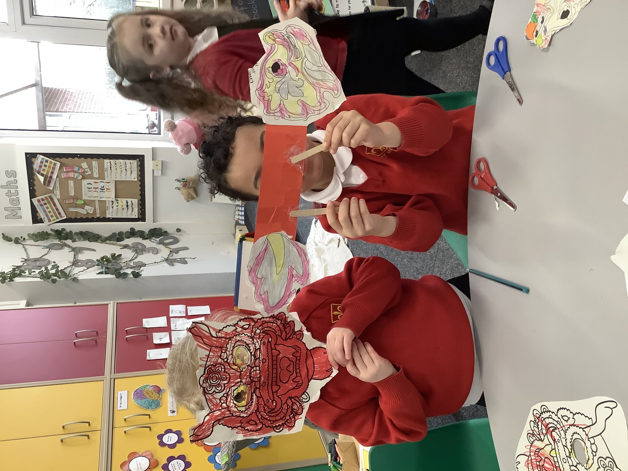 Image of We have been creating moving dragons to celebrate Chinese New Year!