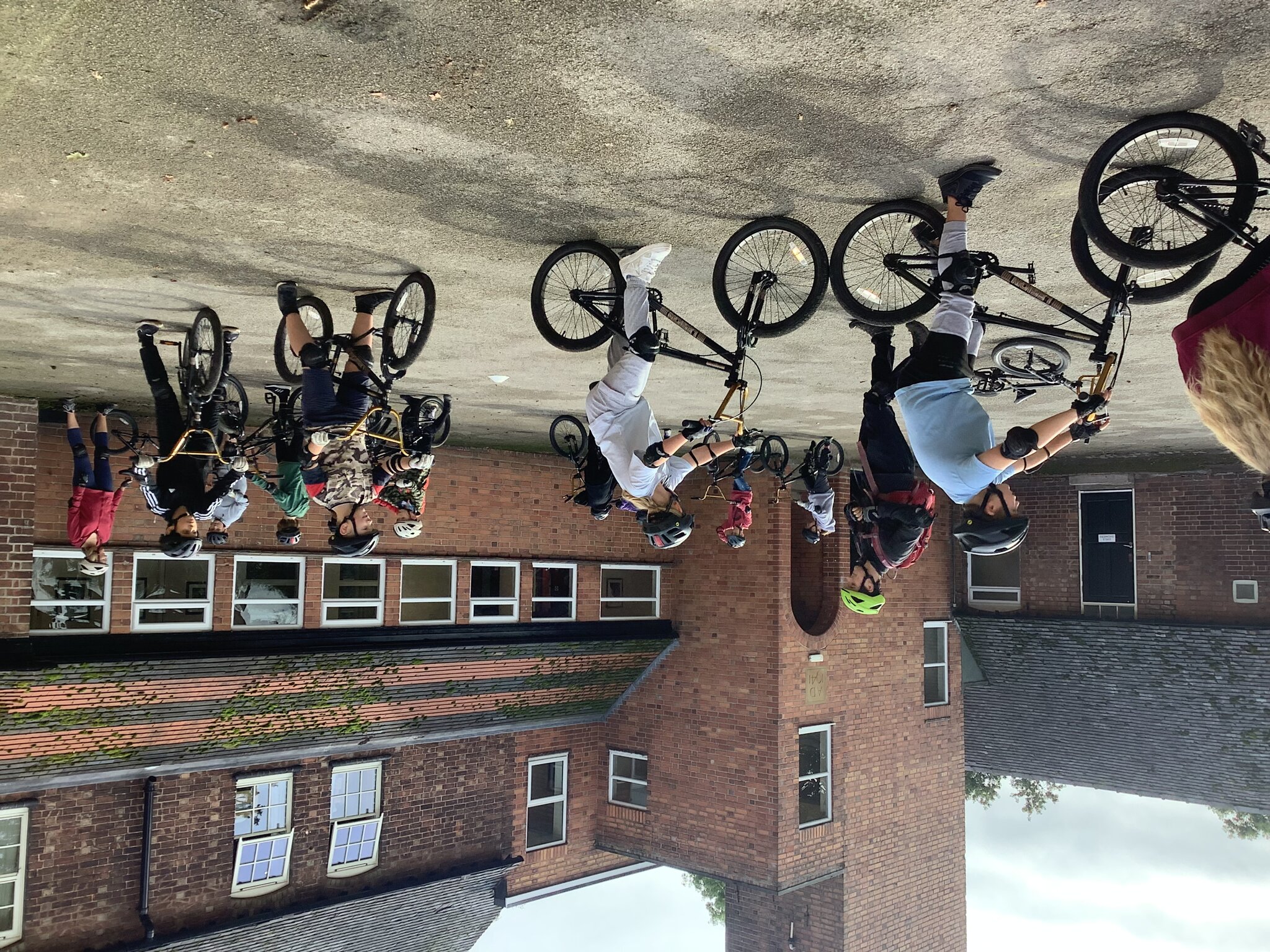 Image of BMX practice