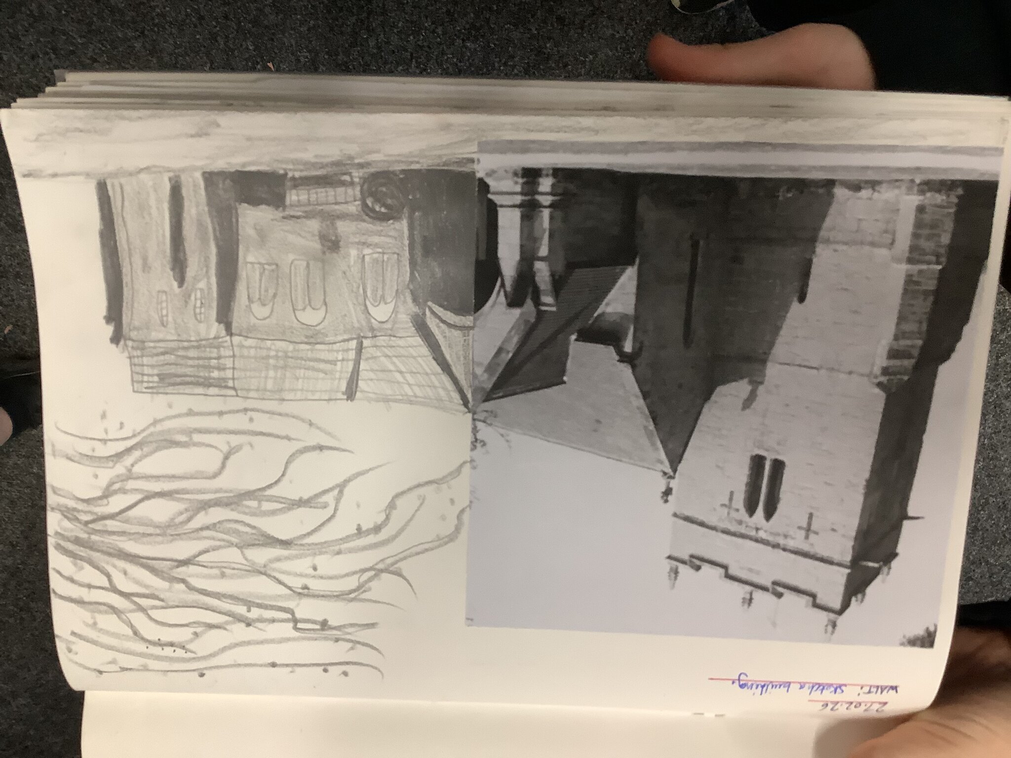 Image of Church Sketching