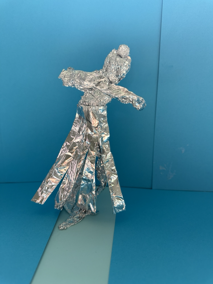 Image of Modern Sculpture in Class 4…..