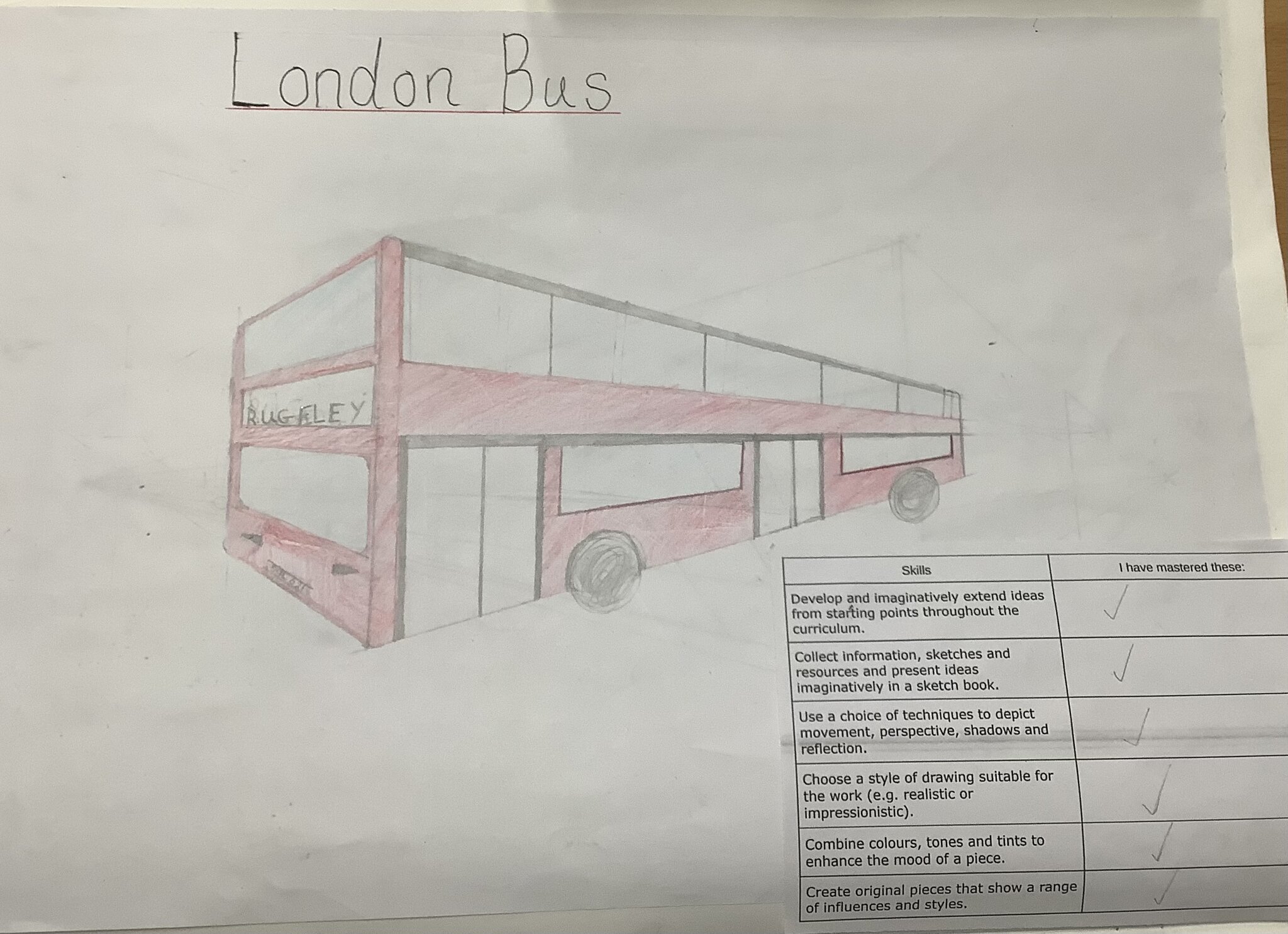 Image of Amazing 2-point perspective drawing