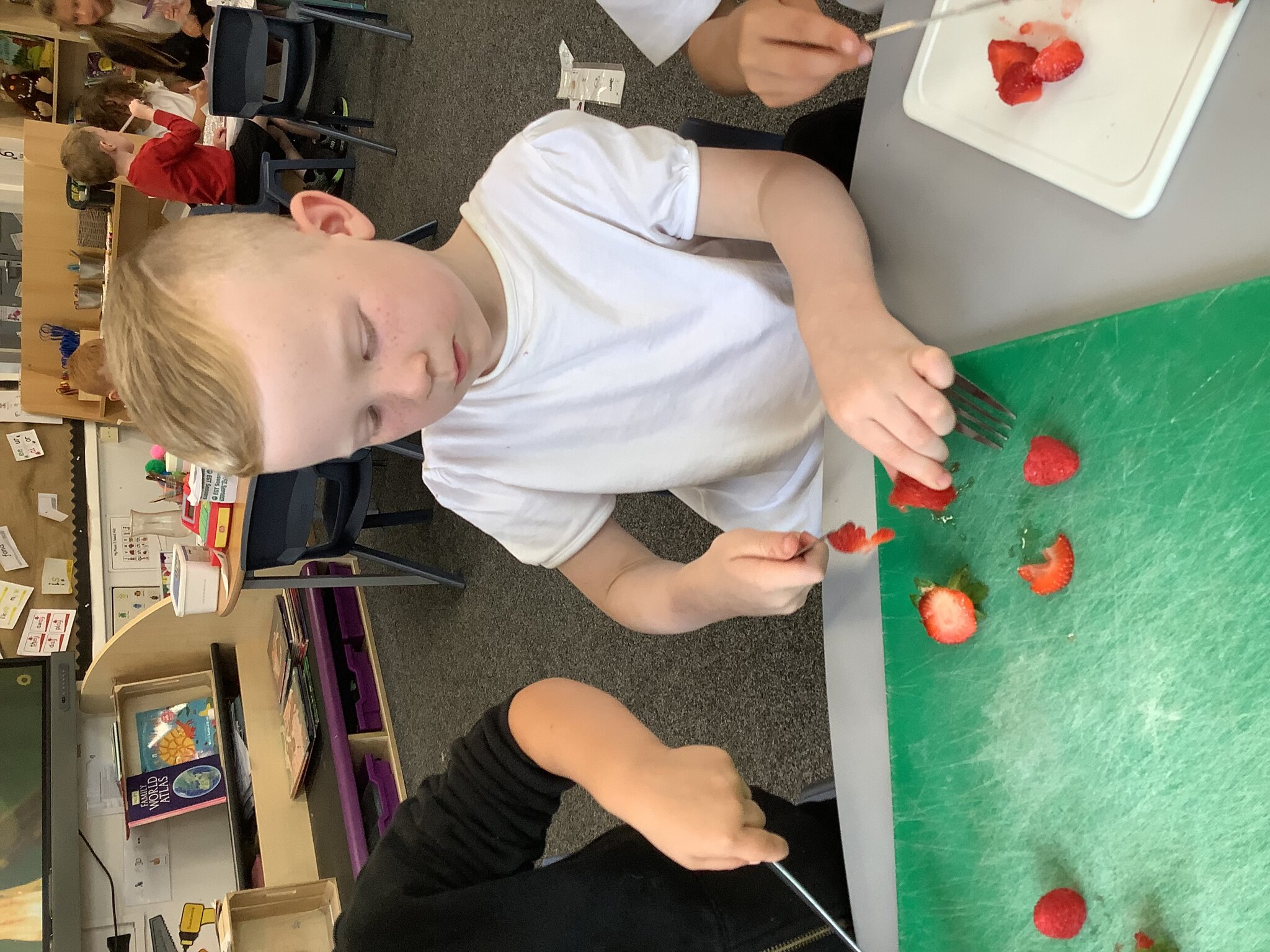 Image of Making fruit ice lollies!
