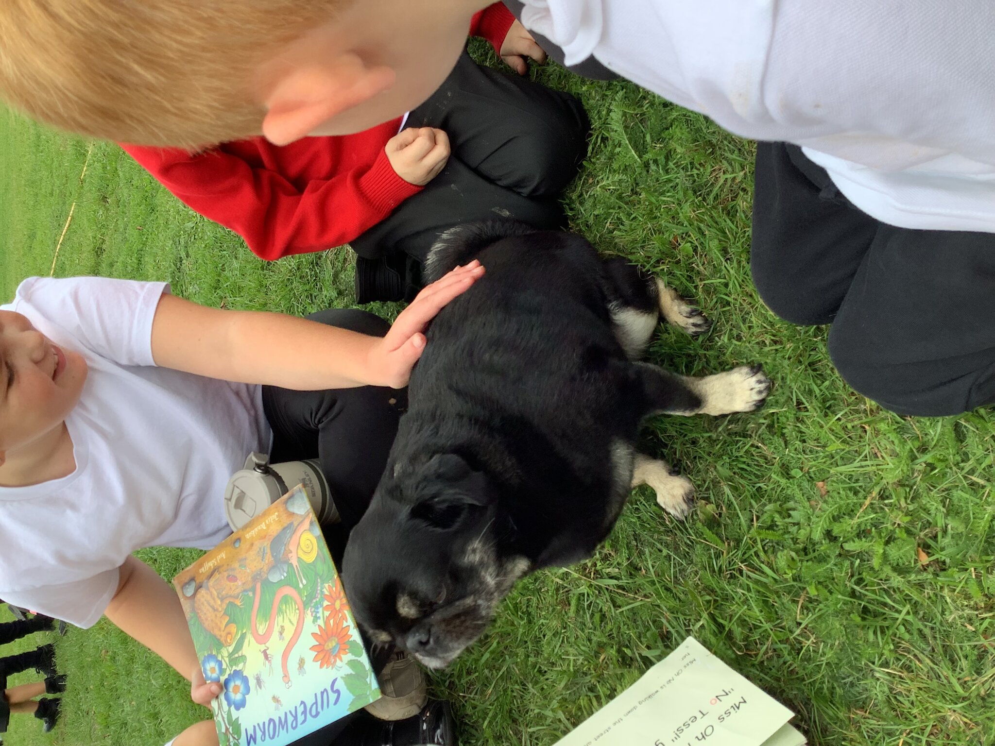 Image of Shared reading with Ralph!