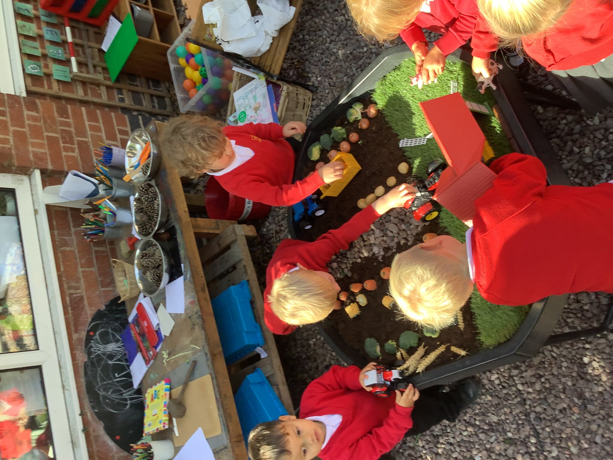 Image of Harvest and fruit and vegetables!