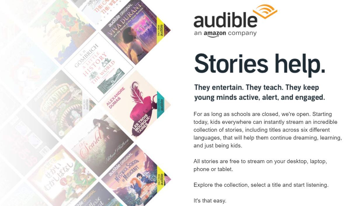 Image of Free books on Amazon Audible