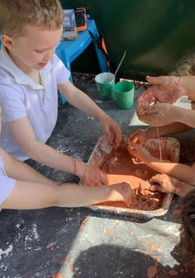 Image of Rescuing the animals that were stuck in the muck!
