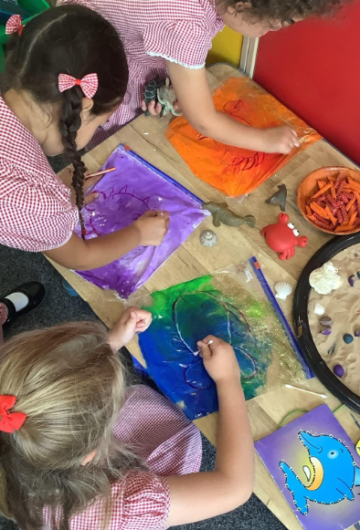 Image of Developing our fine motor strength and skills.