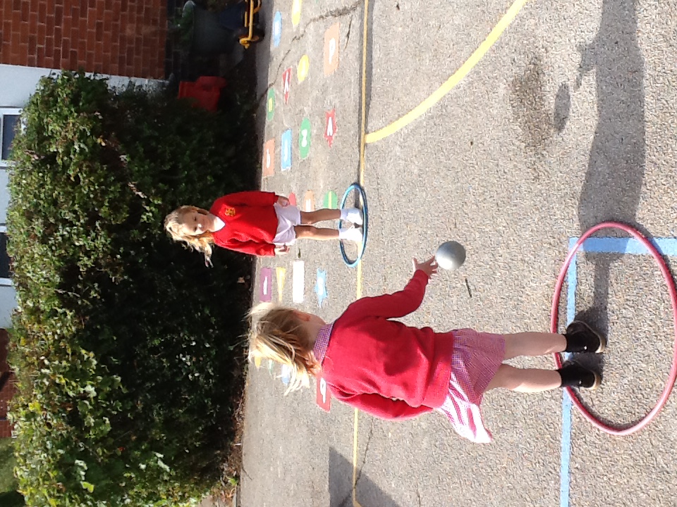 Image of PE fun in the sun! 