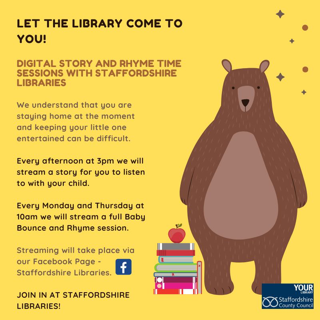 Image of Staffordshire Libraries Digital Storytime