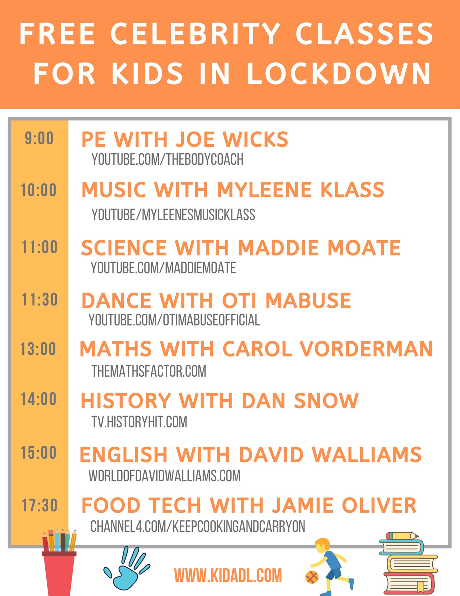 Image of School Closure work Wednesday 22nd April 