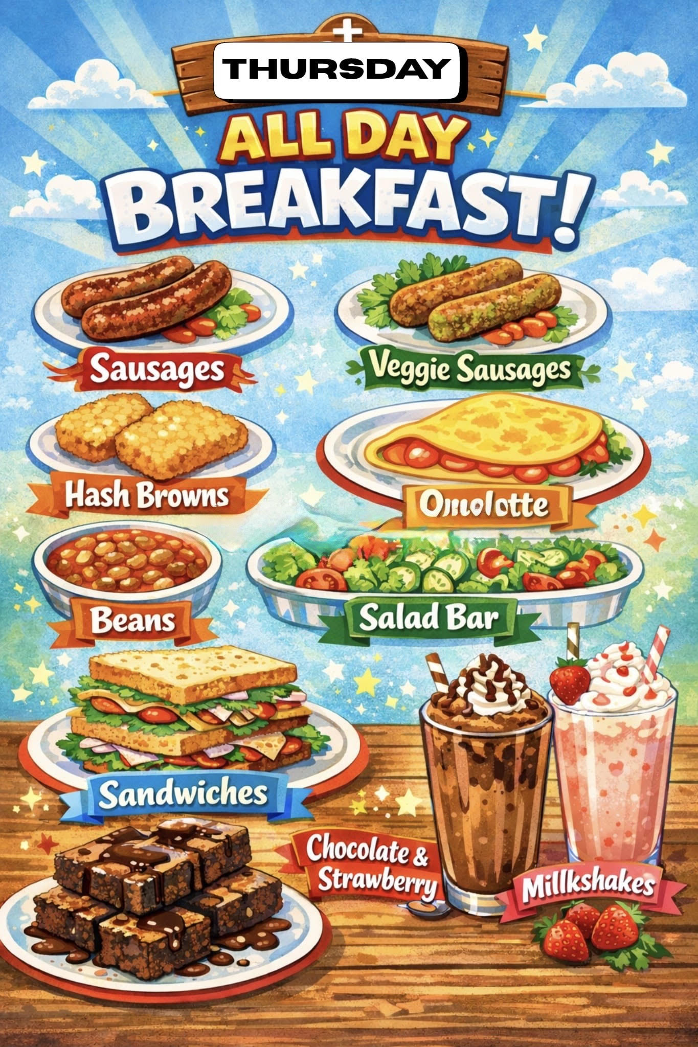 Image of Special Menu Day - All Day Breakfast