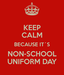 Image of Non-School Uniform Day for Tombola Prizes