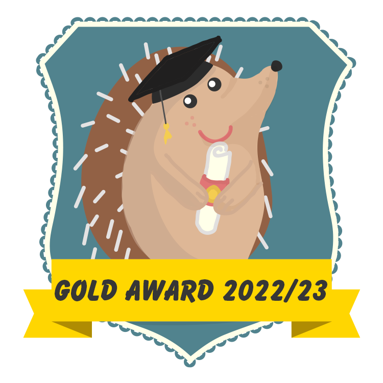 Image of Hedgehog Friendly Campus awards 2022-2023