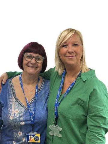 Mrs Carmichael and Miss Wright