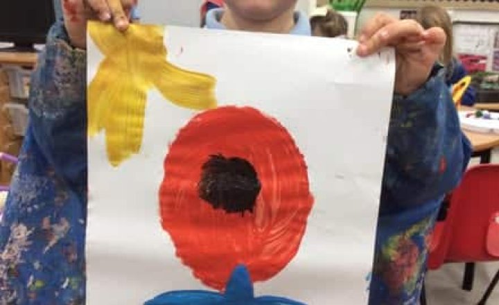 Image of Remembrance Day in Reception