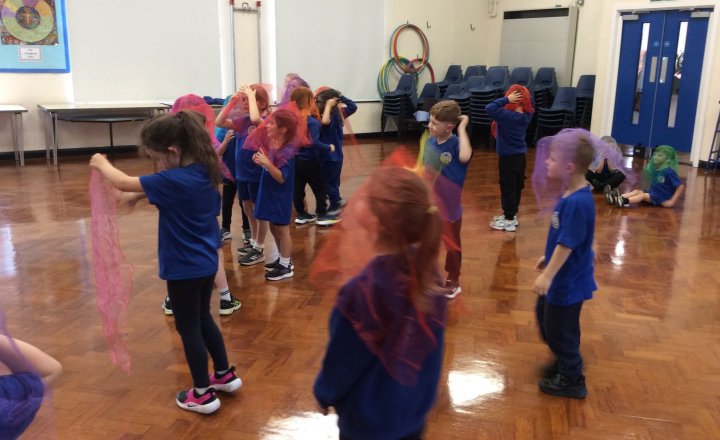 Image of Year 1 Dance Class