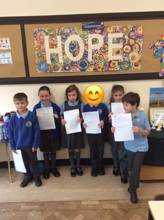 Image of Year 2 Celebration of the Word – Hope