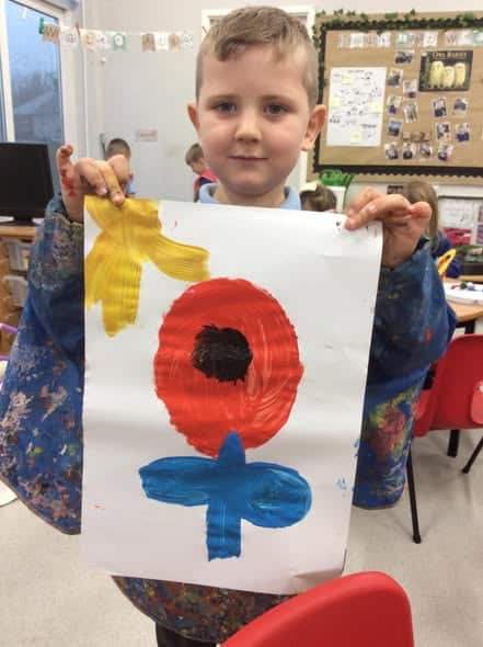 Image of Remembrance Day in Reception