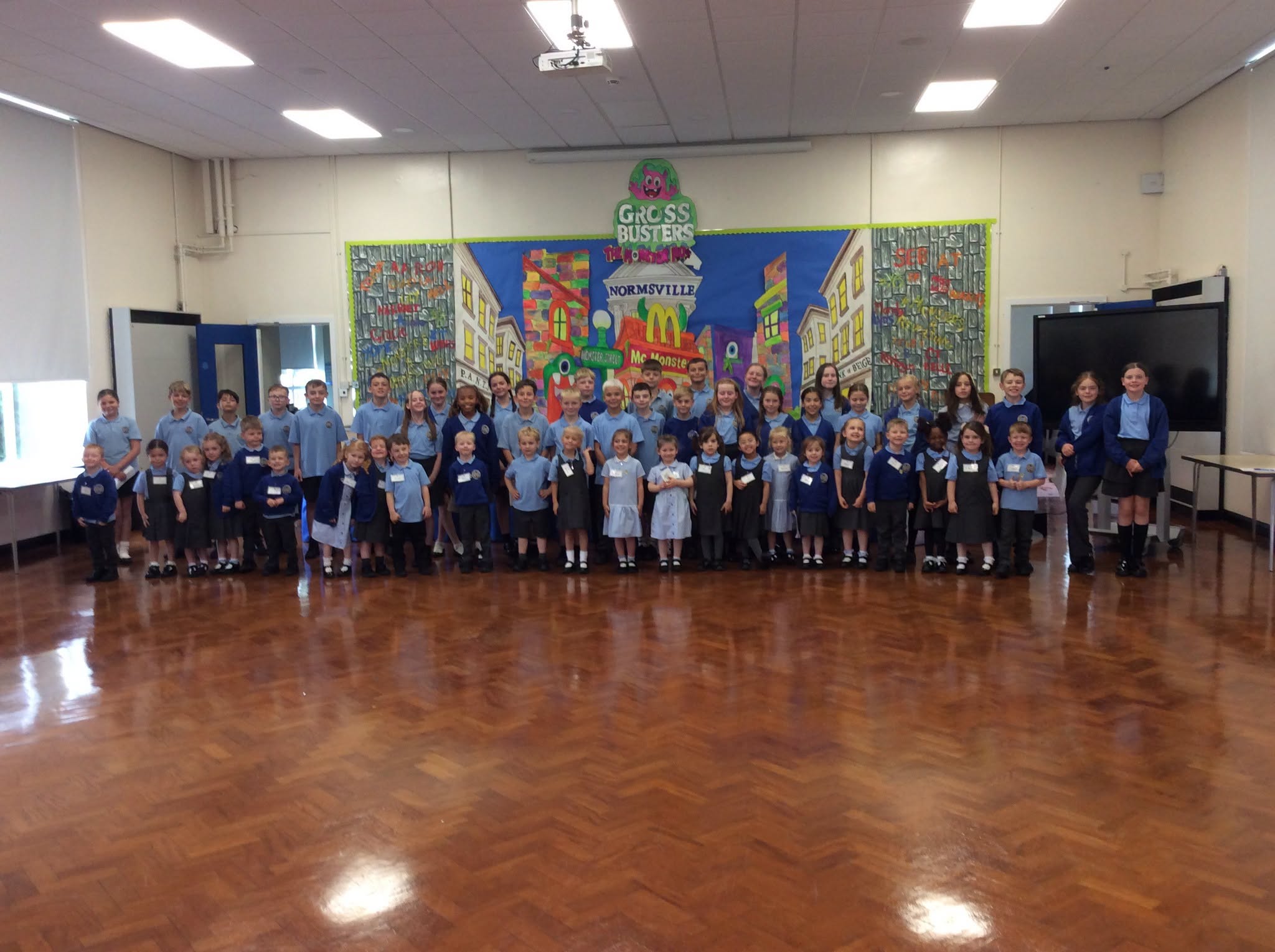 Photo of Y6 and Reception class buddies