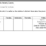 Image of Monday 16th September - Weekly Info for Parents & Carers