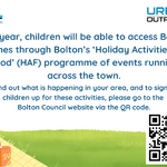 Image of Bolton Holiday Activities and Food Programme Summer 2025