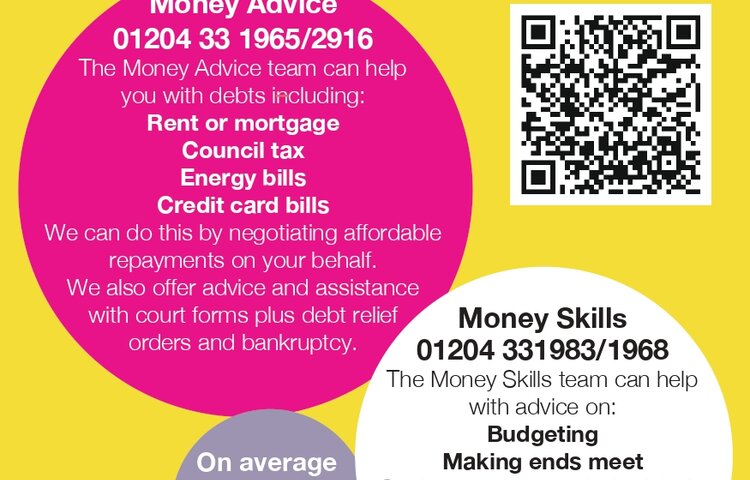 Image of Bolton Council's Money Skills Service