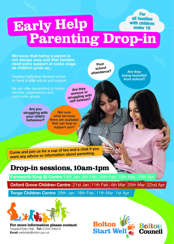 Image of Early Help parenting drop in