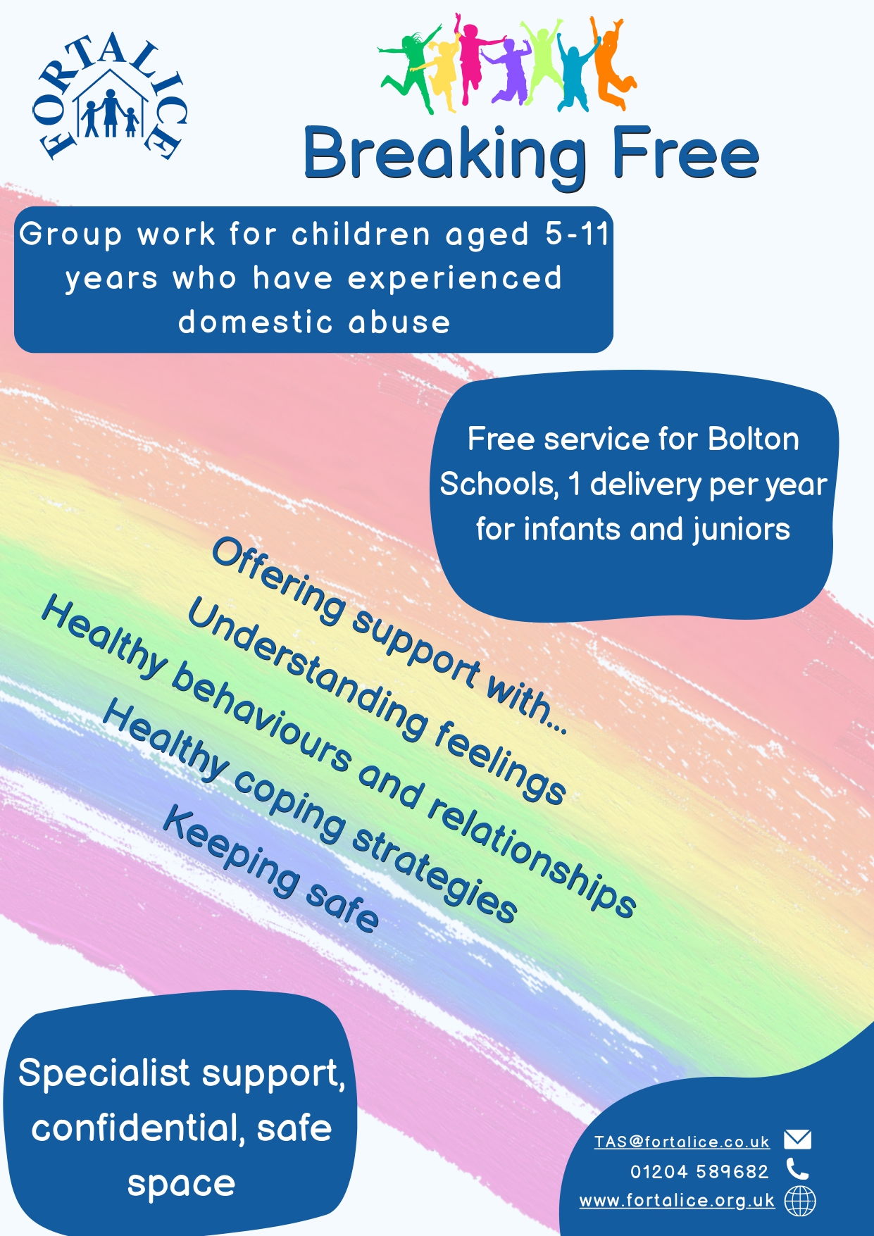 Image of Specialist Support, Confidential, Safe Space