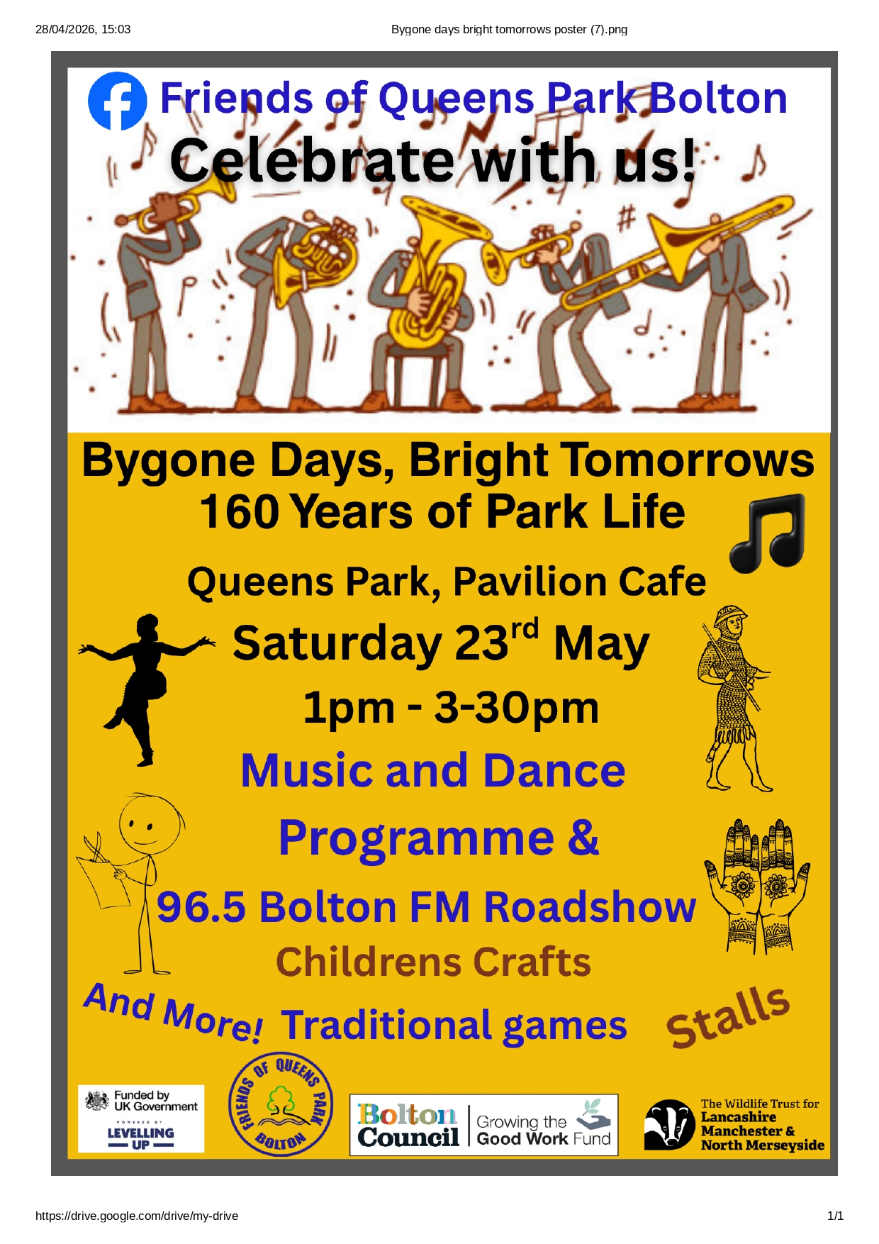 Image of Friends of Queens Park Bolton