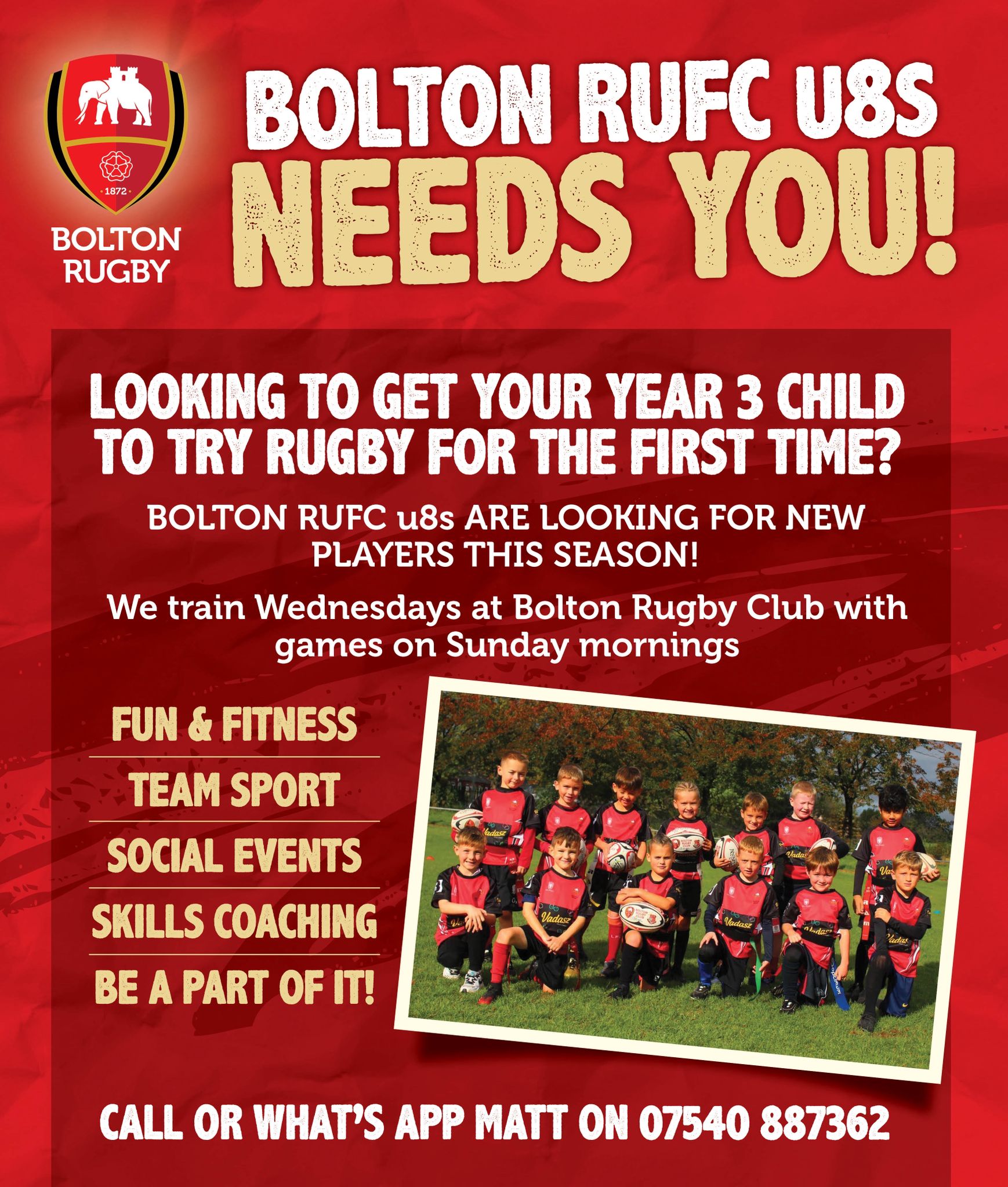 Image of Year 3 Rugby