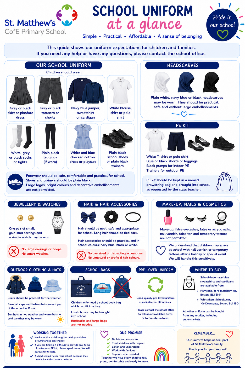 Image of School Uniform at a glance
