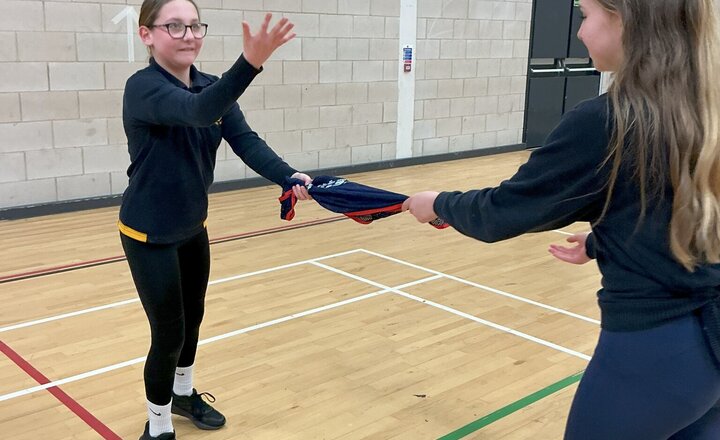 Image of Sports Leaders in Action at St Michael’s, Billingham! 