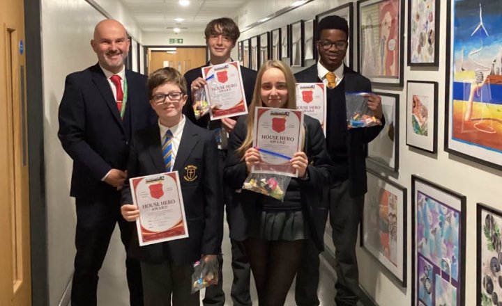 Image of House Heroes Recognised for Living Out School Values at St Michael's Catholic Academy