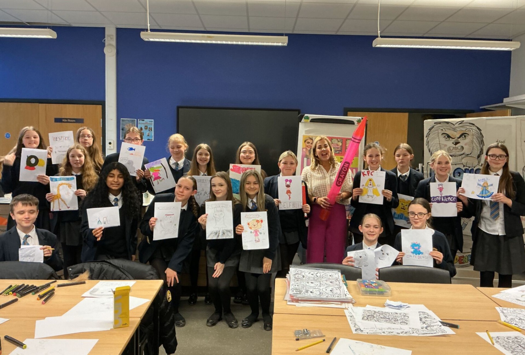 Image of Thank You, Liz Million! A Creative Masterclass for Year 8