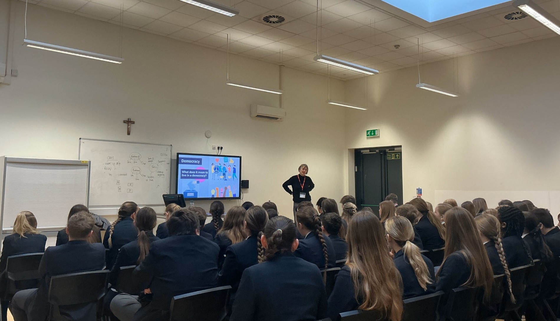 Gillian Bell visit to school