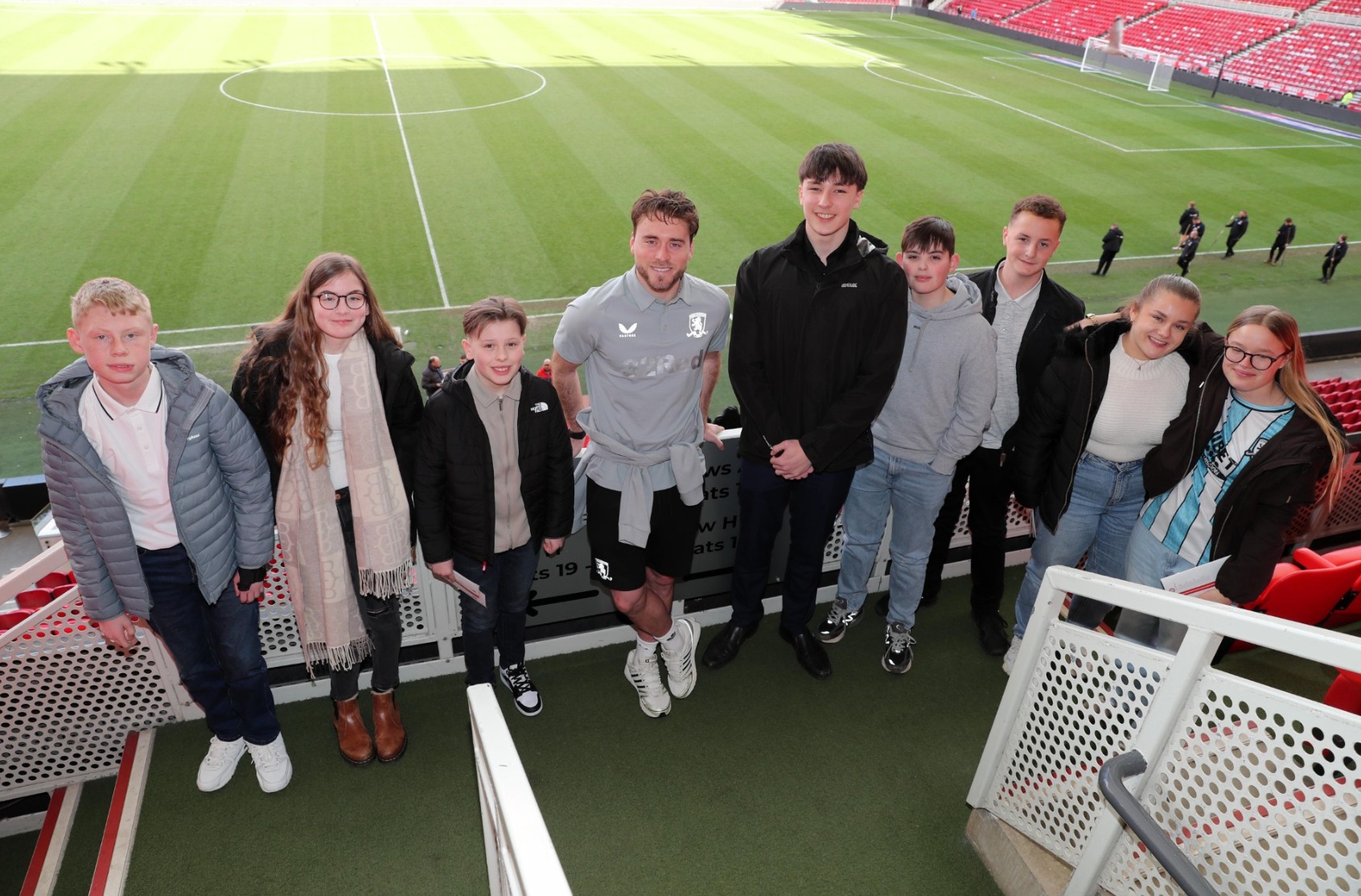 St Michael's Catholic Academy at Middlesbrough football club