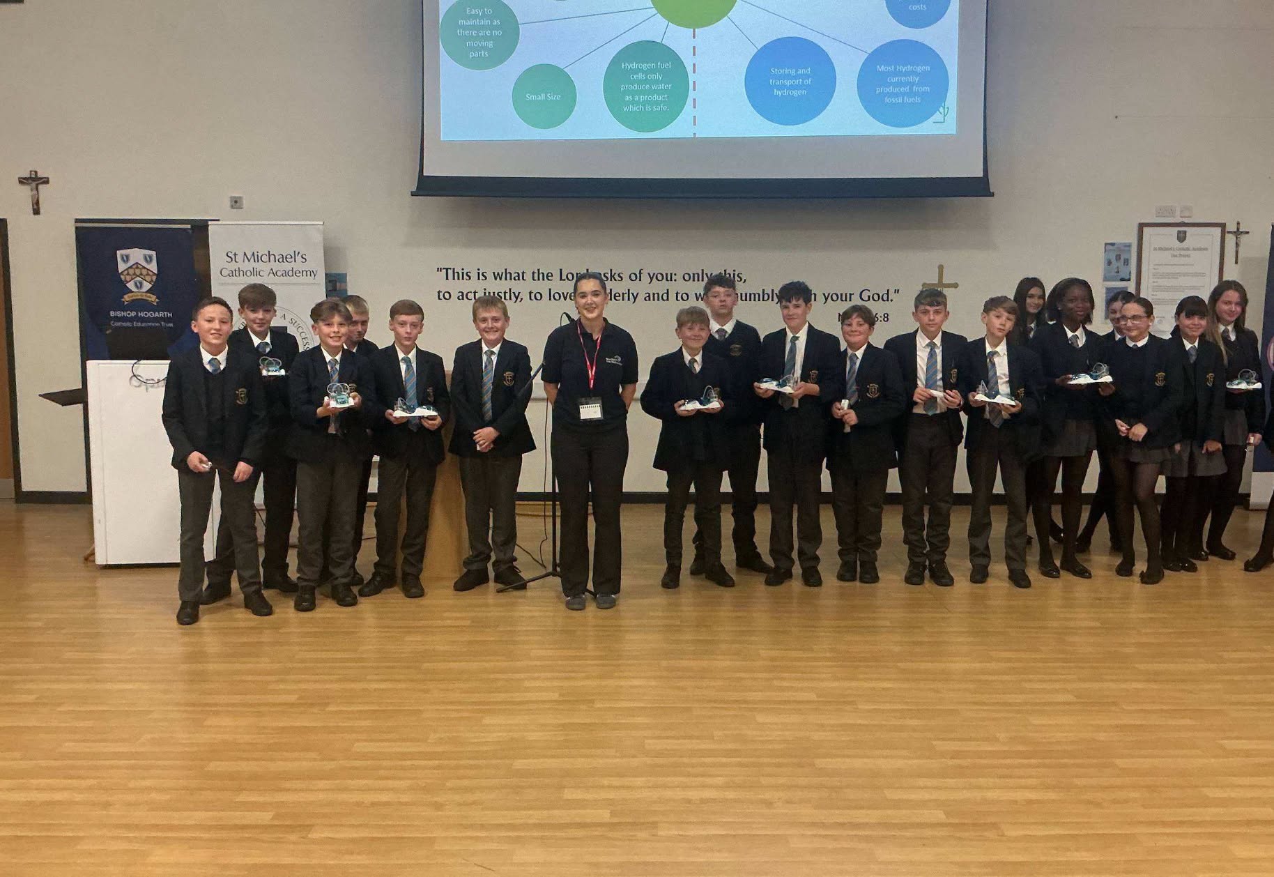 Image of Year 8 Students Explore Careers in the Net Zero Sector