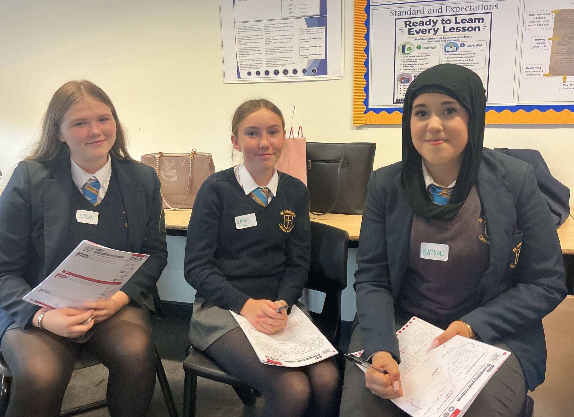 Image of Year 10 Students Rise to the Speak Out Challenge at St Michael's Catholic Academy