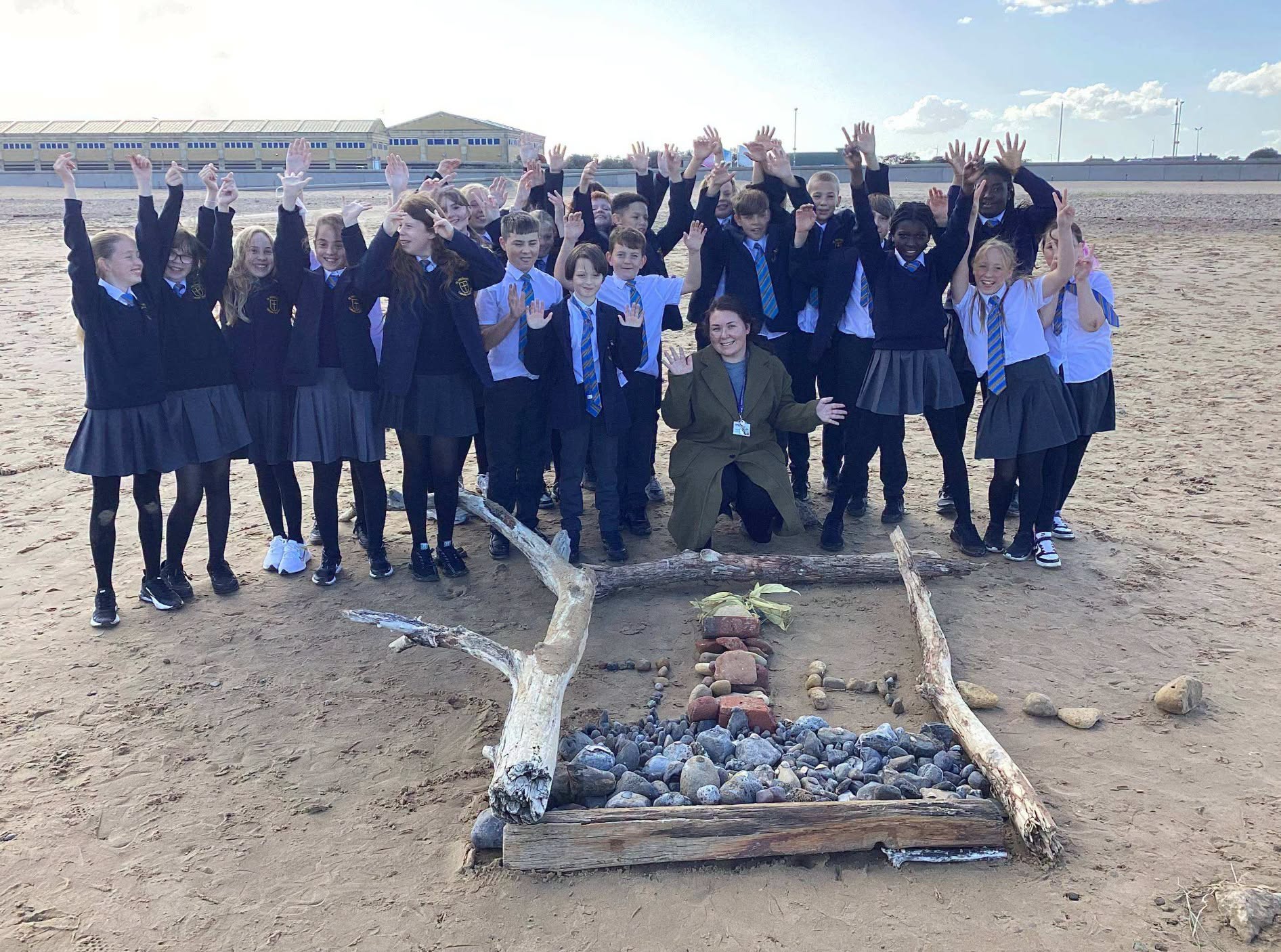 Image of Year 7 Students Explore Faith and Reflection During Beach Retreat