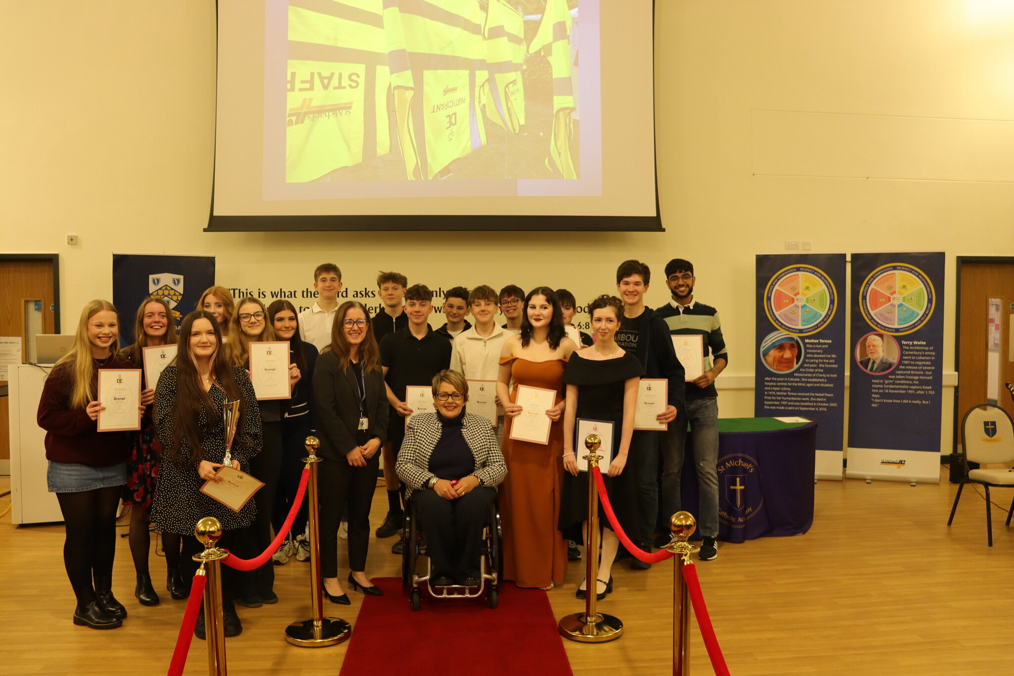 Duke of Edinburgh Bronze Awards at St Michael's