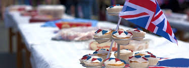 Image of Street party in school for Her Majesty's 90th birthday
