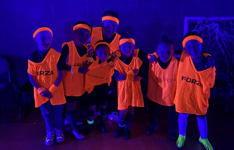 Image of Year 2 Pupils Shine in Fit 2 Glow Football Competition!