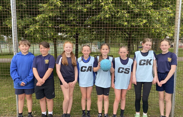 Image of 3rd place in the Year 5 and 6 Blackpool Schools’ netball finals 