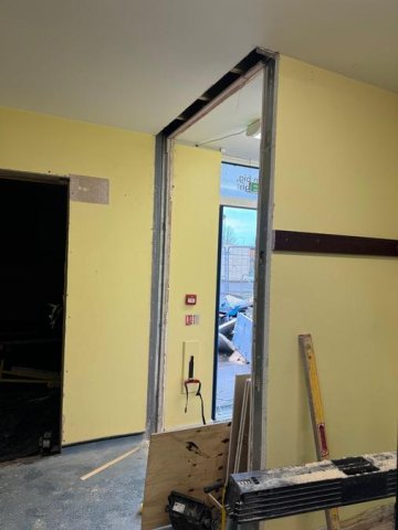 door spaces created