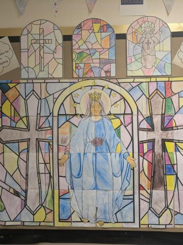 'Love' depicted as a triptych