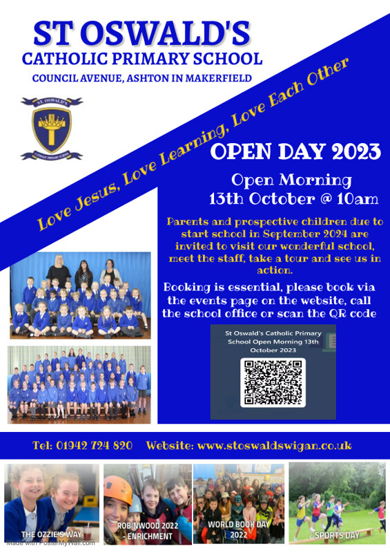 Image of SAINT OSWALD'S OPEN MORNING 