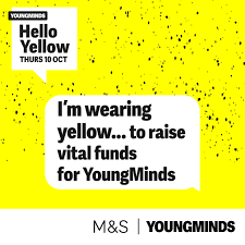 Image of World Mental Health Day - Wear something yellow with your uniform.