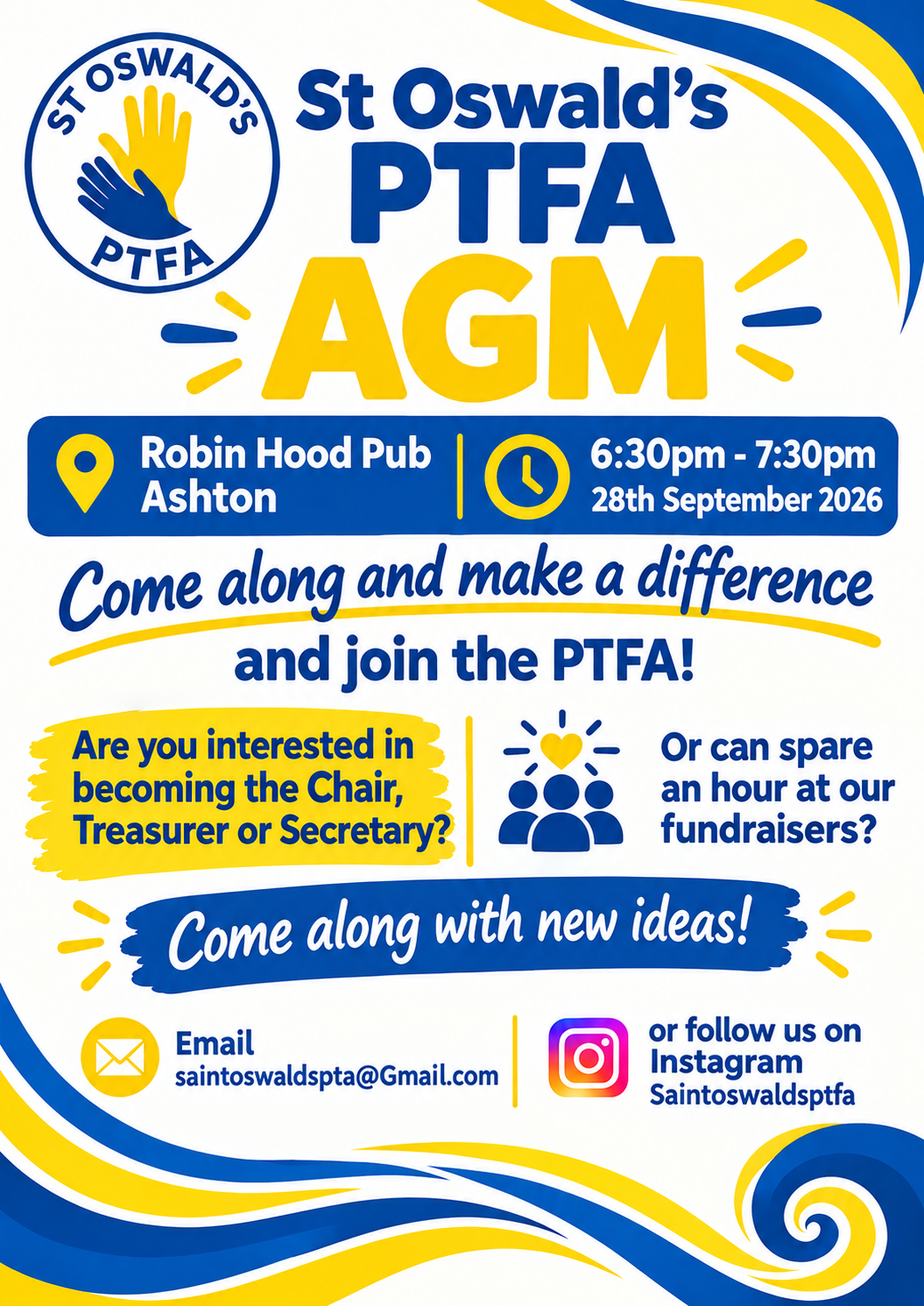 Image of St OSWALD’S PTFA - AGM