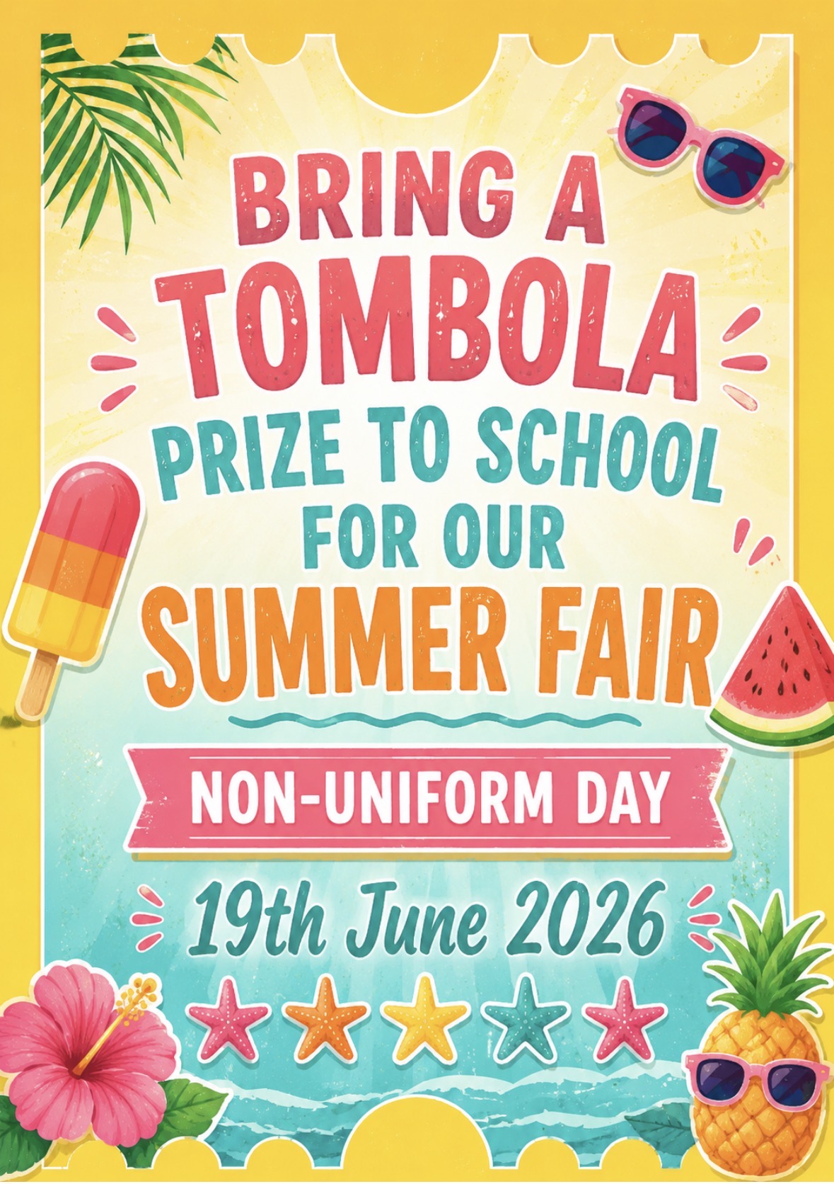 Image of Non-Uniform Day - Tombola